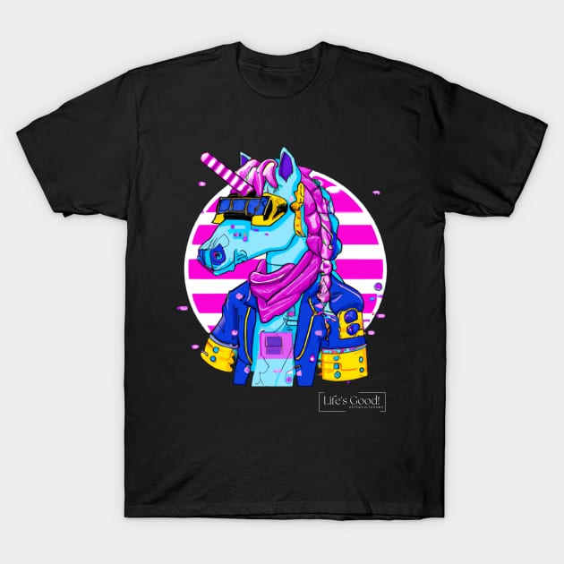 horse ciberpunk T-Shirt by Arte&CulturaMX